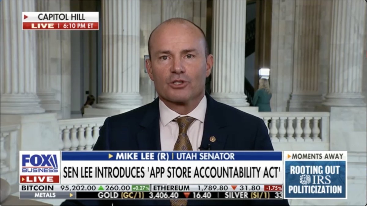 Kids aren’t allowed to go on field trips without parental consent, but they can download whatever harmful content the app stores promote. My App Store Accountability Act will make sure parents know what’s on their kids’ screens before downloading.