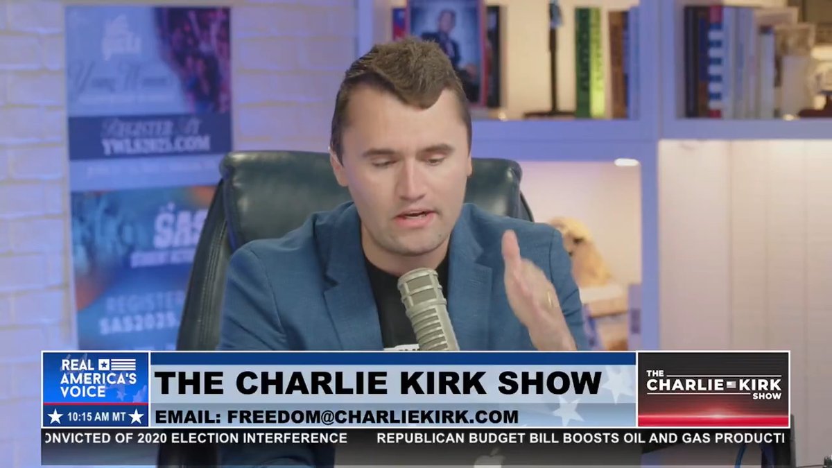 RINO THOM TILLIS THINKS BY OPPOSING TRUMP HE WILL WIN OVER VOTERS "He is committing a fatal error...there is a reason why Tillis is 20 points less popular in NC than President Trump." Charlie Kirk