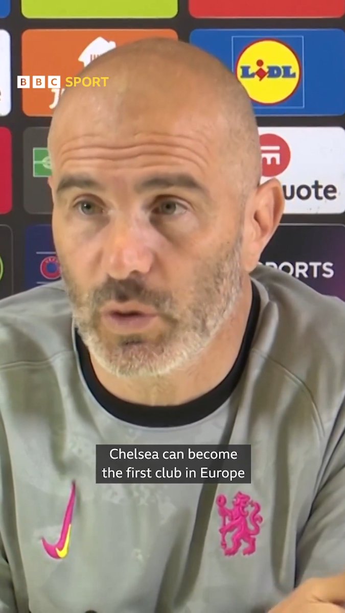 "Winning the Conference League trophy this season is a statement that Chelsea are back." 👊 Will Enzo Maresca's add the trophy to their European titles? 🏆