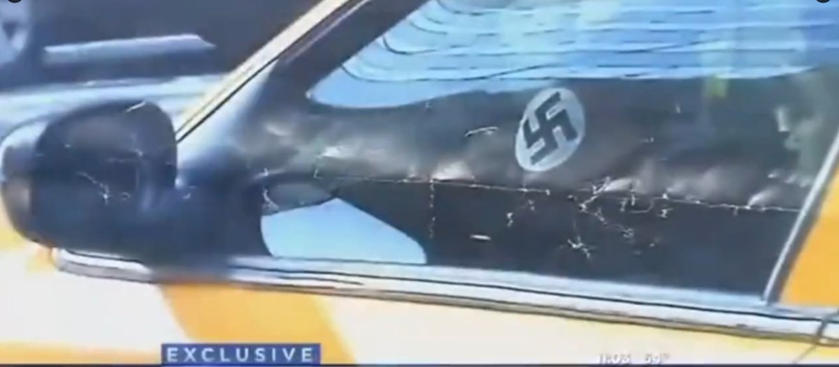 🧑🏿‍🦲 🚕 卐 Black Taxi Driver Defends His Rights To Wear Armband