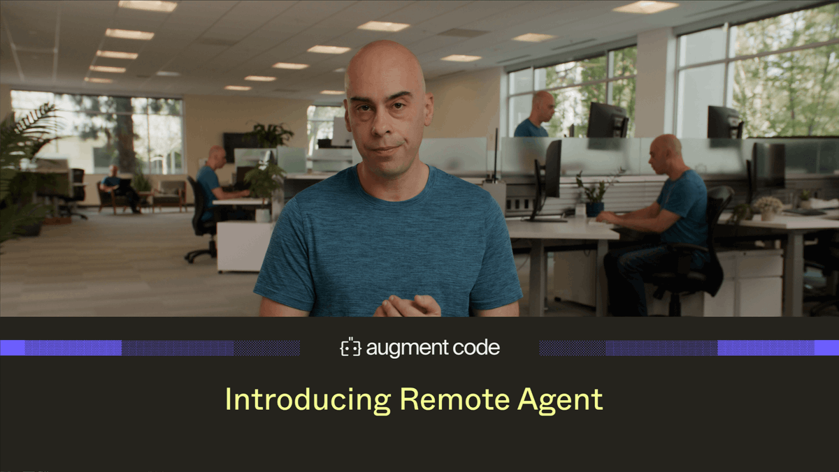 Introducing Remote Agent - cloud-based dev agents with full-codebase context, deep IDE integration, and full toolchain access. Available in VS Code.