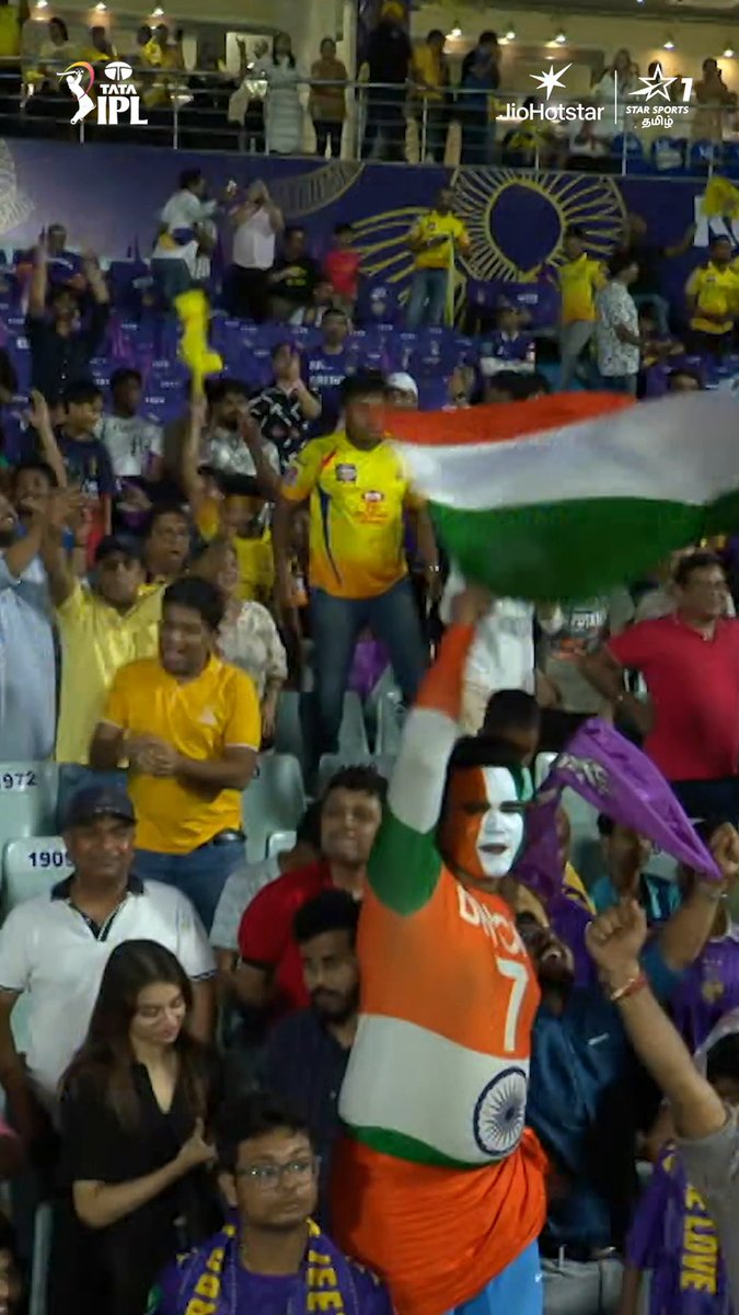 தலைவரு நிரந்தரம்! 💯👑 #IPLOnJioStar #IPL2025 #TATAIPL #KKRvCSK #IPLRace2Playoffs