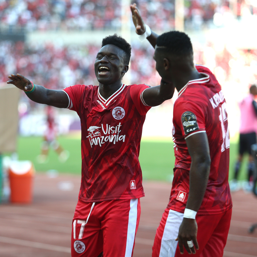 Pape Sakho came through! ⚽️ The last time our 2024/25 #TotalEnergiesCAFCC finalists met, Simba SC took the win. What happens in the final? 🇲🇦🇹🇿