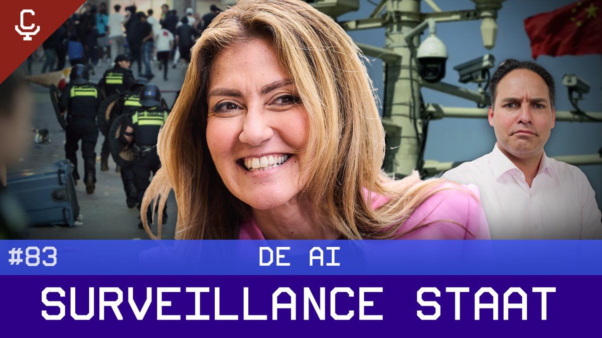 VVD-fractievoorzitter Dilan Yeşilgöz wil nog meer #surveillance met beveiligingscamera's, inclusief #gezichtsherkenning! Dit naar aanleiding van de rellen in #Scheveningen. Is dit een voorbode voor Chinese praktijken, of schiet de #EuropeseUnie deze keer wel te hulp?