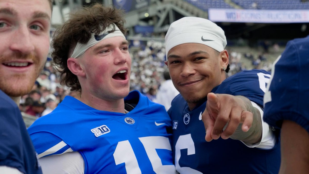 .Drew Allar &amp; Zakee “Zigga” Wheatley🎸 Mic'd Up? Yes please. 🎙️😆 Full Mic'd Ups dropping soon...⏳