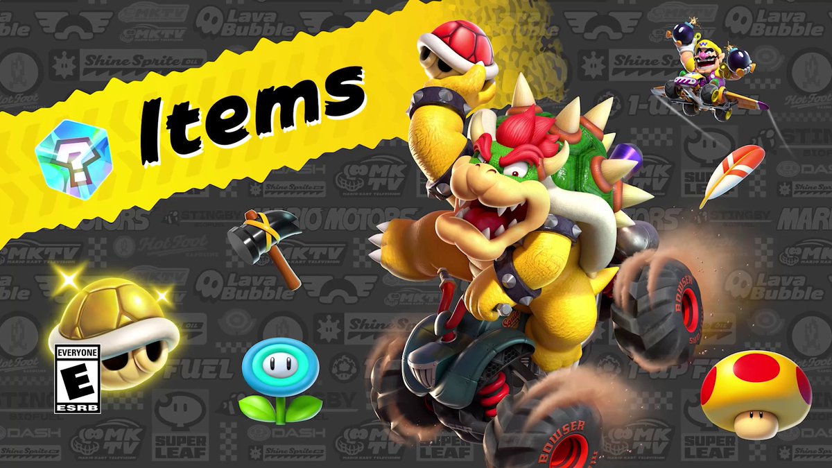 You get new items, you get new items – everyone gets new items in #MarioKartWorld! They’ll help in all kinds of ways so when you get ‘em, use ‘em!