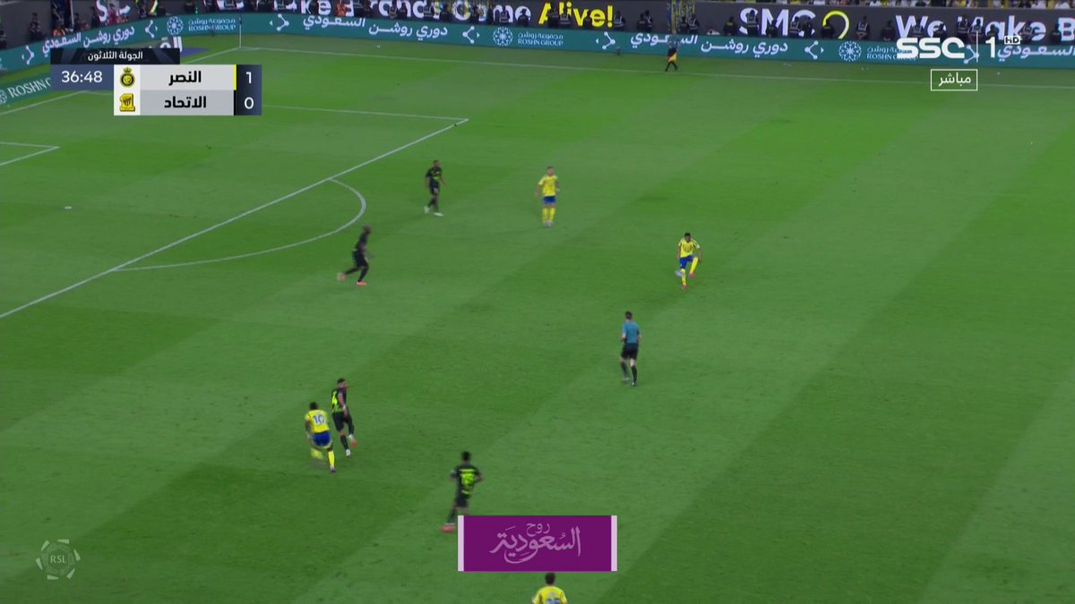 هددددددف⚽! ثنائية نصراوية.. أيمن يحيى يسجل بصناعة ماني🔥⚽ النصر 2 × 0 الاتحاد #دوري_روشن_السعودي #النصر_الاتحاد | #SSC