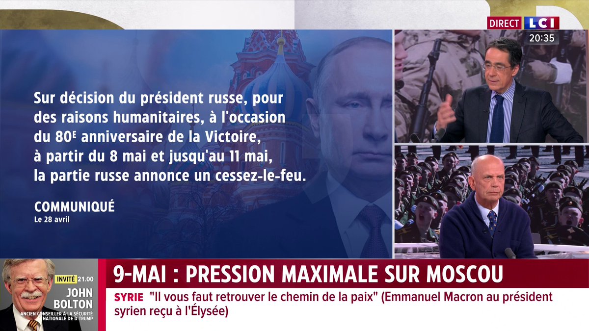 🗣️ "Le peuple russe était avec les Anglais, avec les Américains, il a combattu le mal absolu qu'était le nazisme, il ne faut pas dire que le peuple russe c'est l'ennemi de l'Occident et de la planète" lance Vladimir Fédorovski ▶️ Darius Rochebin