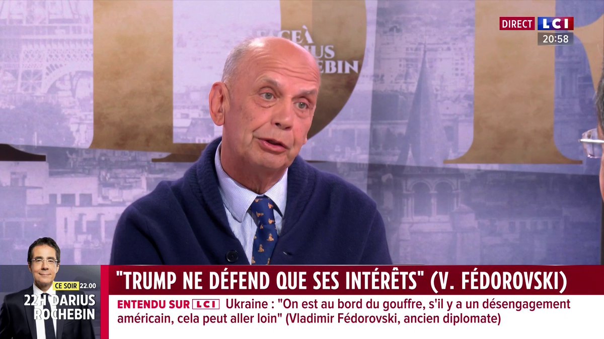 🗣️ "Paris est une ville russe" pour Vladimir Fédorovski ▶️ Darius Rochebin