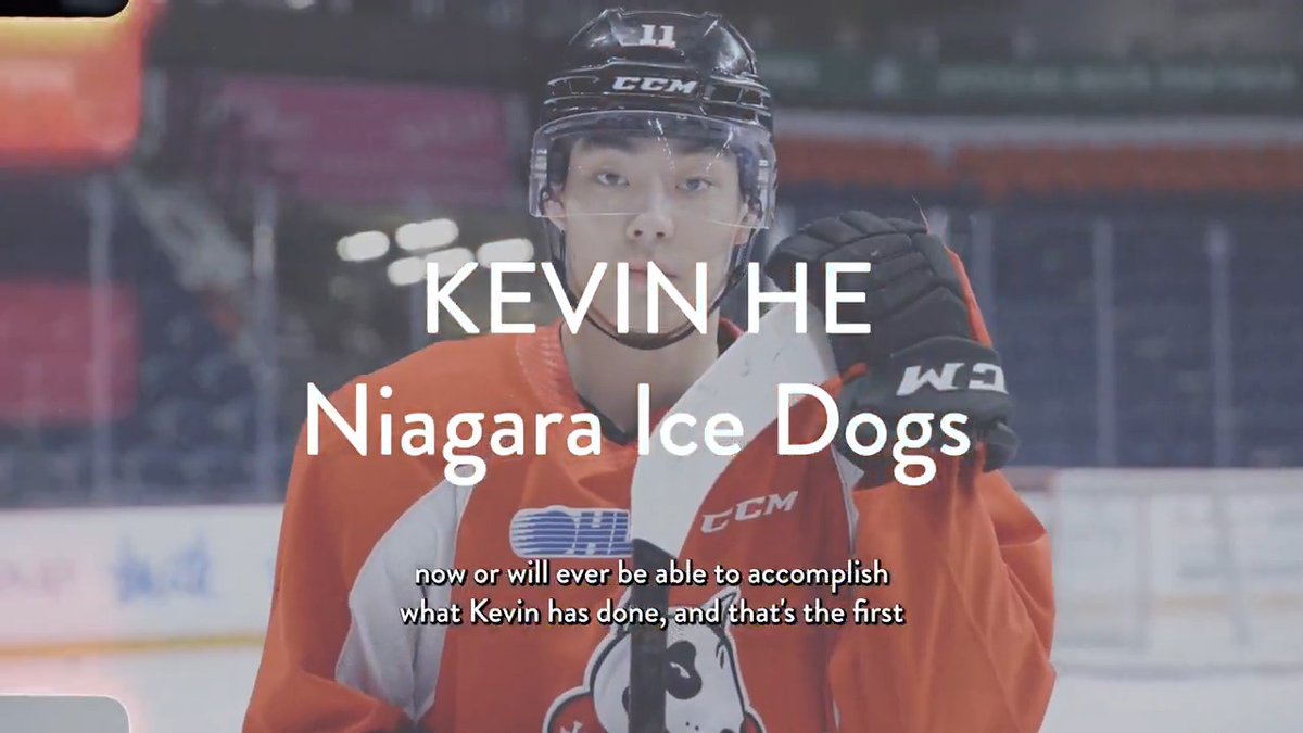 "Keep pursuing dreams and don't change who you are." Winnipeg Jets prospect Kevin He spoke to Donnovan Bennett about becoming the first China-born player to sign an NHL contract, assimilating to Canadian life as a kid, and more. #AsianHeritageMonth
