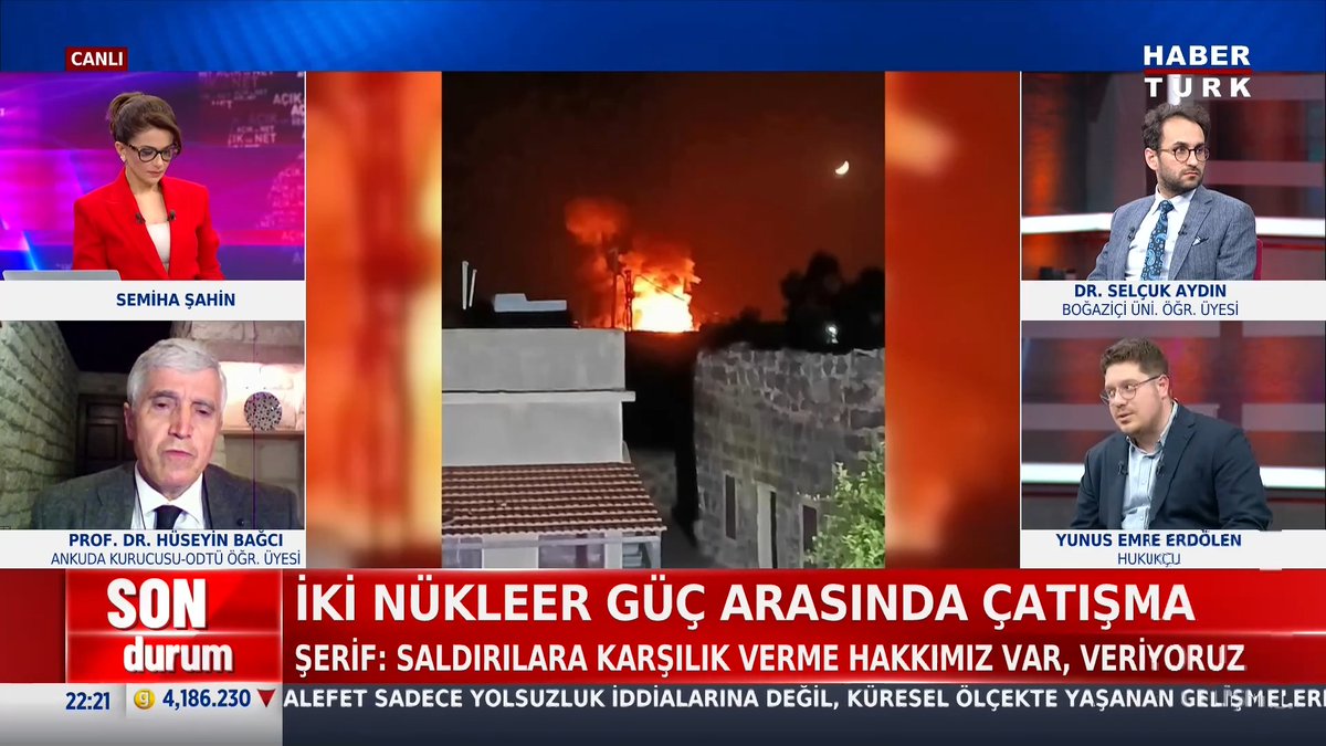 📌İki nükleer güç arasında çatışma Hukukçu Yunus Emre Erdölen #AçıkveNet'te değerlendirdi.
