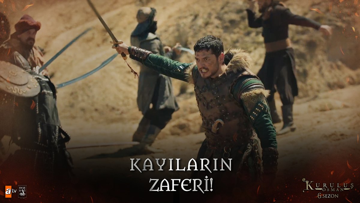 “Zafer bizimdir!" “Victory is ours!” #KuruluşOsman heyecan dolu yeni bölümüyle #atv’de devam ediyor! Bozdağ Film atv