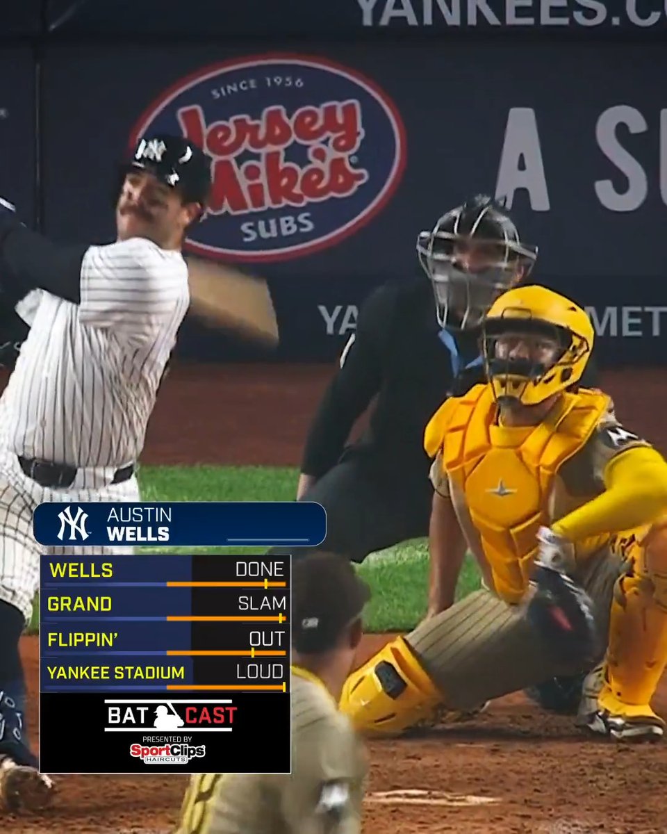 A grand slam to cap off a 10-run inning? That calls for a BatCast 😤