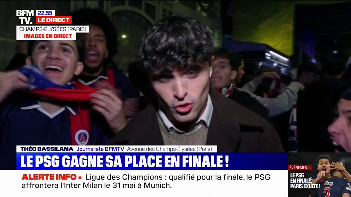 Ligue des Champions: le PSG se qualifie pour la finale aprรจs sa victoire face ร Arsenal