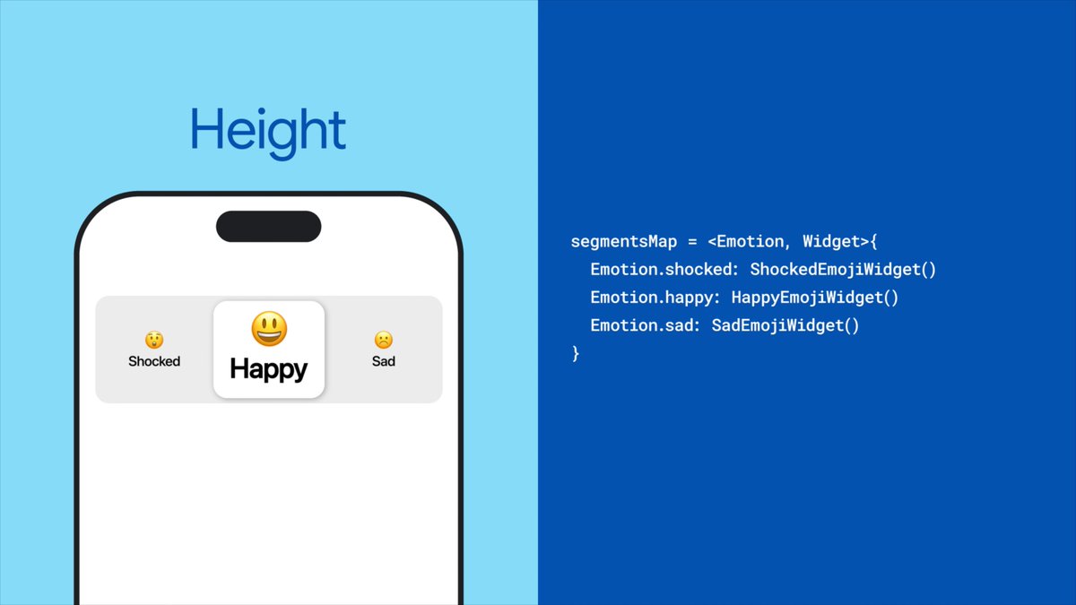 Build seamless iOS-style segmented controls in your Flutter app with this #WidgetOfTheWeek ⚙️✨ In this video, learn how to use the CupertinoSlidingSegmentedControl for elegant horizontal button selection →
