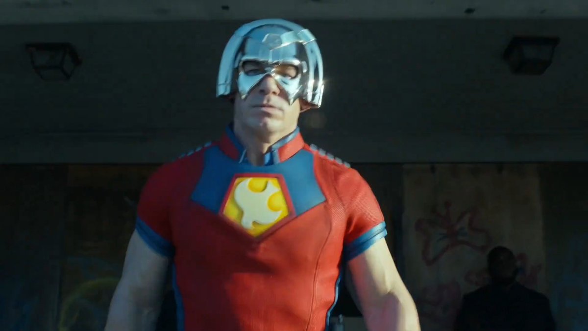 New sneak peek for #Peacemaker Season 2, starring John Cena. James Gunn has revealed the first trailer will arrive this Friday.