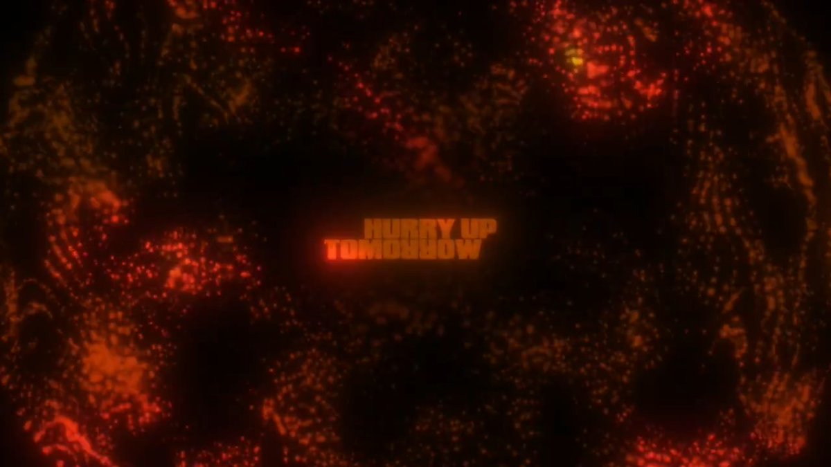 NOW I’M READY FOR THE END. #HURRYUPTOMORROW // IN THEATERS 5.16.25