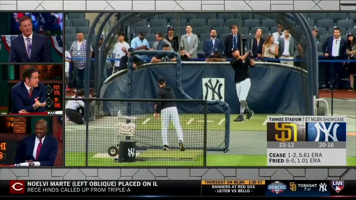 Giancarlo taking BP 😍