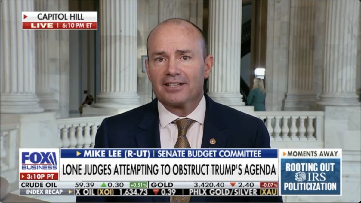 I don’t know what make-believe world some of these judges are living in. The Constitution doesn’t allow for them to cosplay as President of the United States.
