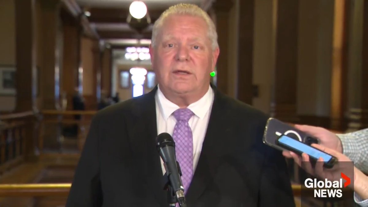 WATCH: Speaking to reporters Wednesday after Prime Minister Mark Carney convened with Canada’s premiers, Ontario Premier Doug Ford said the group congratulated Carney on the “restraint” he displayed during a meeting with U.S. President Donald Trump at the White House Tuesday.