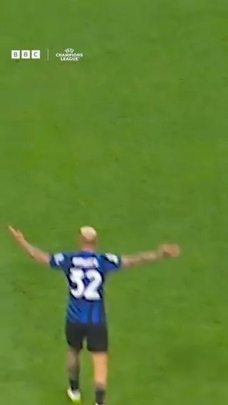 Federico Dimarco knew it was going to be a goal! #UCL #BBCFootball