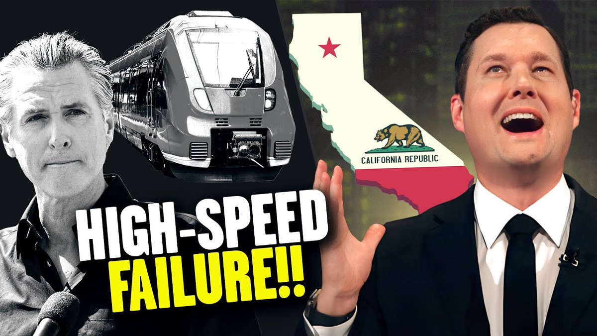 World’s Most Expensive Failure: California High‑Speed Rail | Ep 1058 TIMESTAMPS (0:35) – Rail Costs Explode (11:40) – @GlennBeck’s No-Ice Europe (16:05) – Beck: Chanel’s Nazi Ties (28:44) – Brandon Morse on GamerGate 2