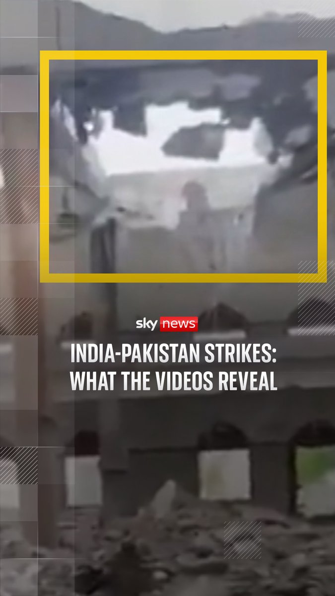 Sky’s Tom Cheshire takes a forensic look at India’s attack on Pakistan... Latest ➡️ #India #Pakistan #Airstrike #Explosion #Kashmir #Conflict