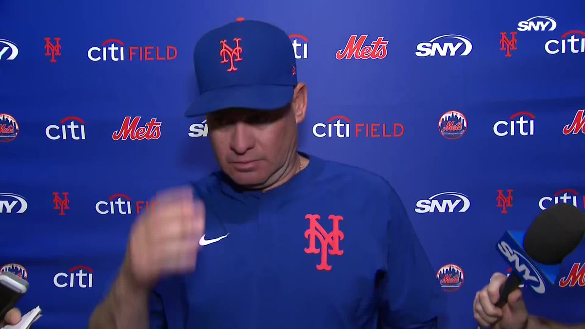 Carlos Mendoza said Jeff McNeil felt a cramp in his left hamstring and is "fine" Mendoza said he was going to pinch-run José Azócar for McNeil anyways after his triple