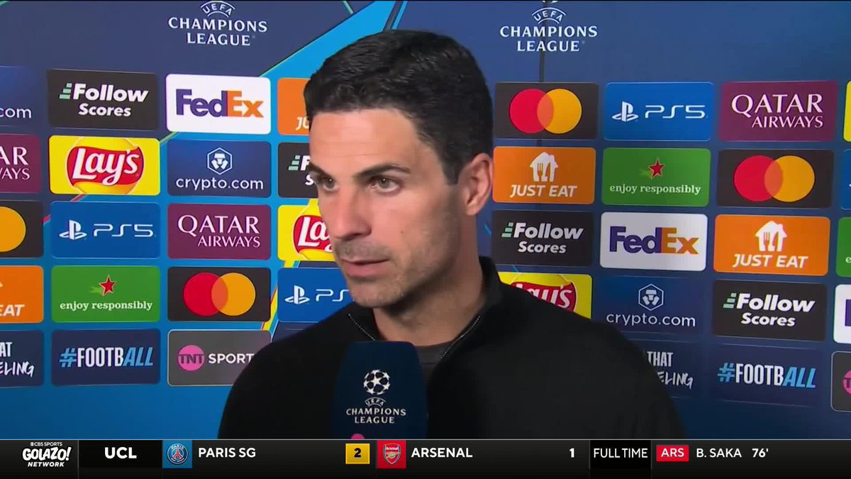 "We're much better than them. You look at the two games... the best player on the pitch has been their goalkeeper." Mikel Arteta didn’t hold back in his post-match take 😳