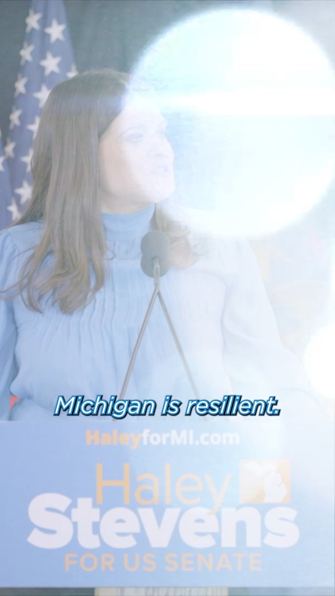 Michigan is a shining example of resilience, common pride, and hard work. No one can keep us down.