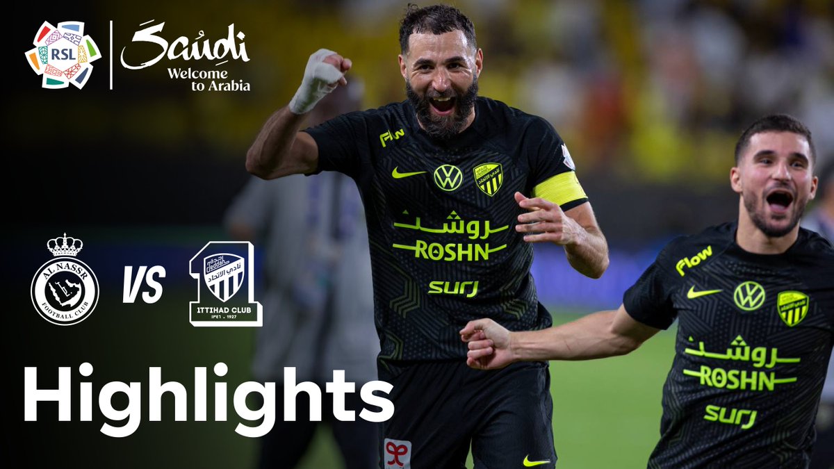 🆕 ملخص لقاء النصر والاتحاد مُقدّم من روح السعودية 📽️ #دوري_روشن_السعودي | #للجماهير