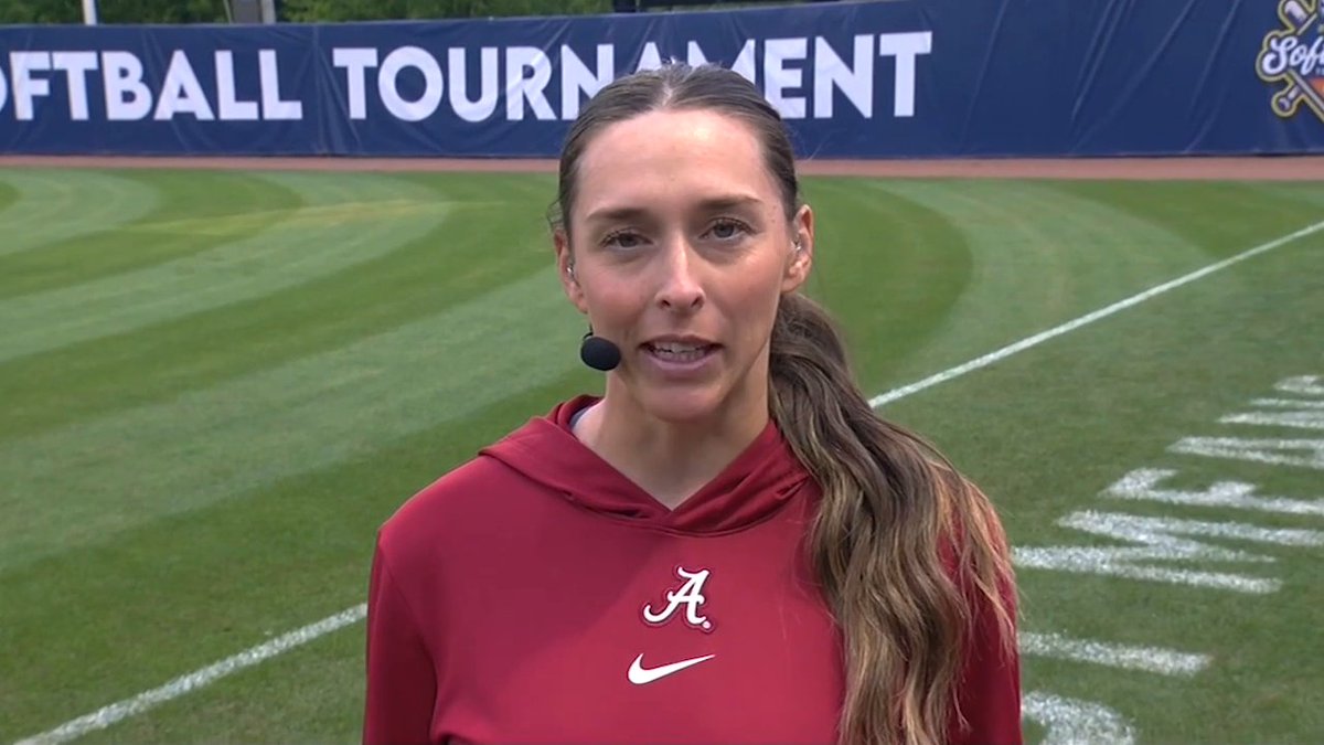Good to have Kayla Braud back on the broadcast ❤️ Alabama Softball