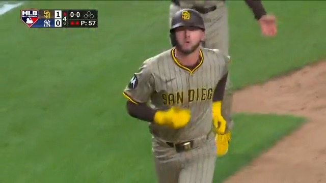 Jackson Merrill CRUSHES his fourth home run of the season! #MLBNShowcase