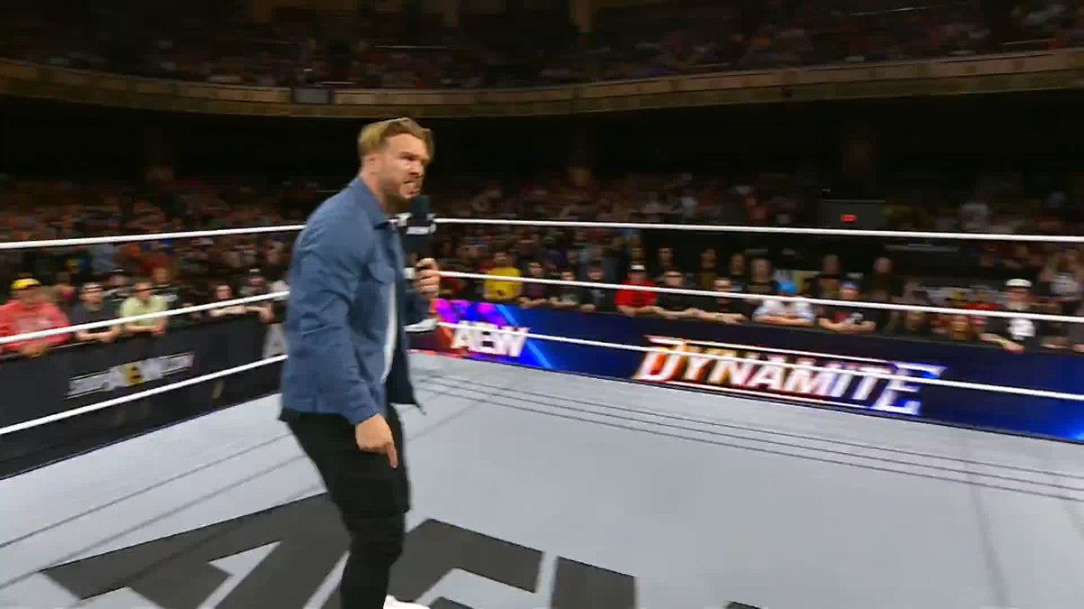 "This isn't about your redemption, this is about my ascension!" Watch #AEWDynamite LIVE on TBS & MAX Will Ospreay • ウィル・オスプレイ