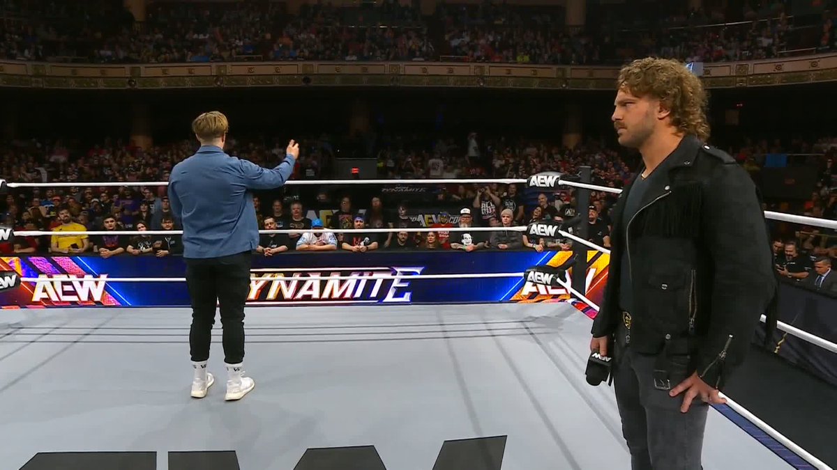 Despite wanting Hangman to succeed in beating his demons, Will Ospreay has a problem with that outcome. Watch #AEWDynamite LIVE on TBS & MAX Will Ospreay • ウィル・オスプレイ