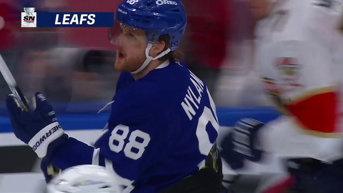 William Nylander's SIXTH goal of these #StanleyCup Playoffs ties the game! 🍁 #NHLStats: 🇺🇸: ESPN ➡️ 🇨🇦: Sportsnet or stream on Sportsnet+ ➡️