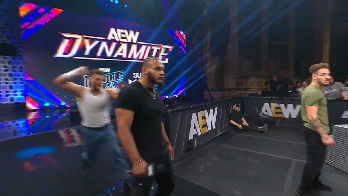 "I. HURT. PEOPLE." - MJF Watch #AEWDynamite LIVE on TBS & MAX MVP | Bobby Lashley | Shelton J. Benjamin | Top Flight | Maxwell Jacob Friedman™️