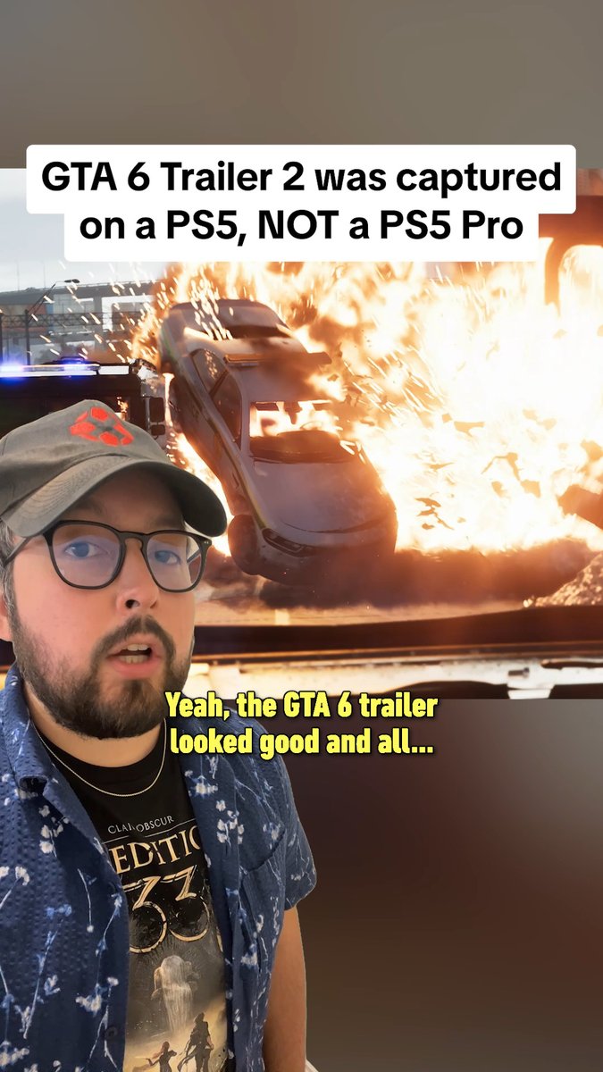 Rockstar confirmed that the latest GTA 6 trailer was captured on a base PS5, NOT a PS5 Pro: