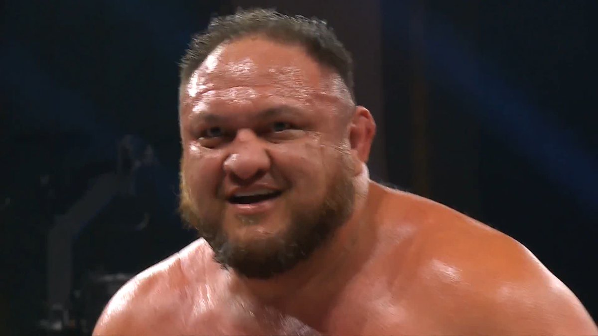 Samoa Joe and Powerhouse Hobbs get payback for what the Death Riders did to HOOK and Shibata! Watch #AEWDynamite LIVE on TBS & MAX Samoa Joe | @TrueWillHobbs | Swiss | Jon Moxley | Marina Shafir | YUTA