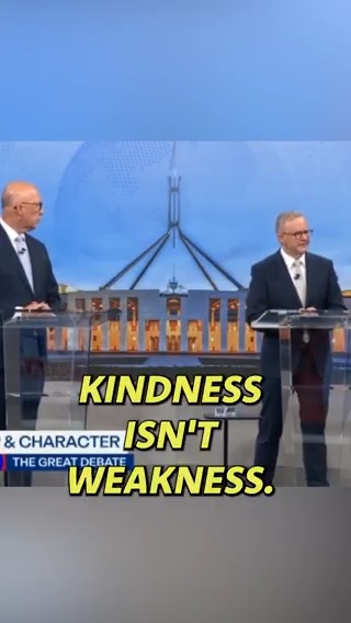 The election result showed that Australians value compassion over conspiracy, fairness over fury, reason over rancour. Kindness isn’t weakness. Time to get on with the job together. ❤️ #auspol