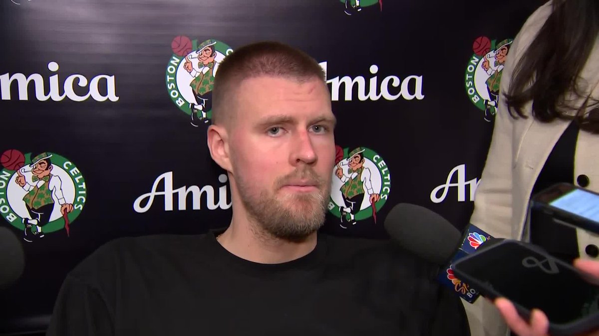 Kristaps Porzingis says he's "not feeling (his) best" as he deals with an illness: "It just kills me inside that it's happening in this moment."