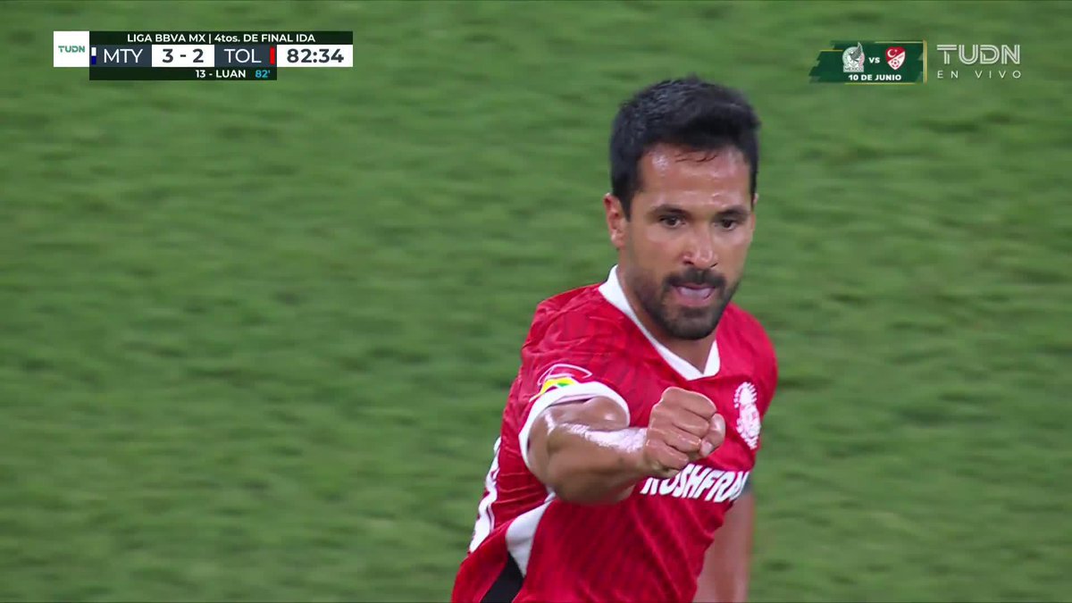¡Golazo que devuelve la esperanza! Luan Garcia gana en el salto y pone el 3-2 #NuestraLiguilla