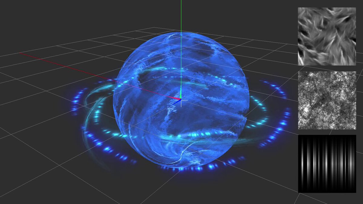 effectぱれっとブラッシュアップ@エフェクト開発・販売チーム というツールを紹介されましてちょっと触ってみました。 エフェクト特化のSubstance&amp;モデルライブラリという感じで、こういう素材ならすぐできます。 ライブラリだけ導入すればツールは無料ビュワーで完結してるのでとてもお手軽。