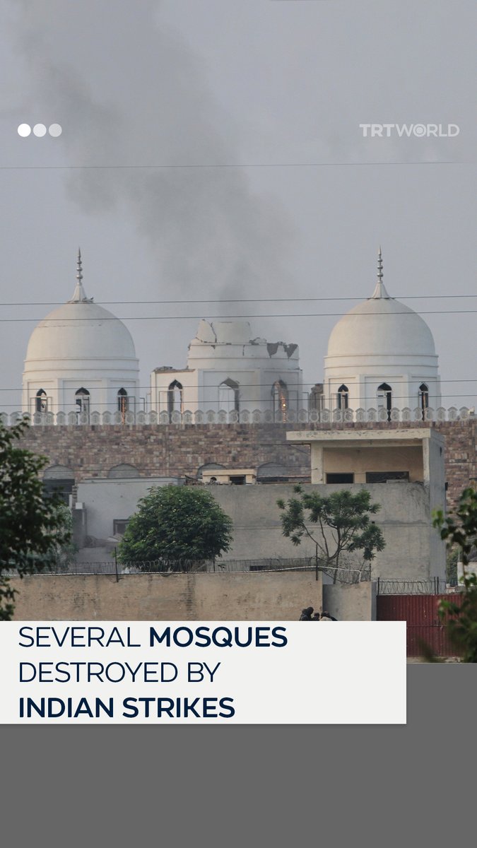 In the aftermath of the Indian Army’s multi-strike attack on Pakistan and Pakistan-administered Kashmir on May 6–which India claims targeted so-called “terrorist” strongholds– several mosques across the Muslim-majority region were found to be destroyed