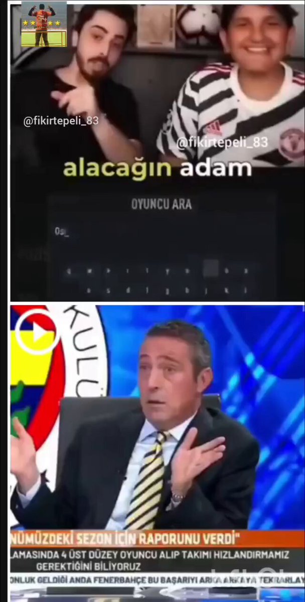 "PlayStation oynarken " OSİMHEN Süper lige gelse kaç gol atar Ali Yiğit Buruk 30 gol Ali Koç Futbol aklı yok diyorlar sanki ben oturup kendi başıma transfer yapıyorum. Sanki Acun bey ile playstation oynayıp şunu alalım bunu alalım diyoruz