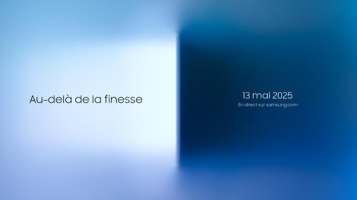 Prêts à aller au-delà de la finesse ? RDV le 13 mai sur le site Samsung pour découvrir le plus fin des Galaxy S. #GalaxyAI #GalaxyS25 Edge