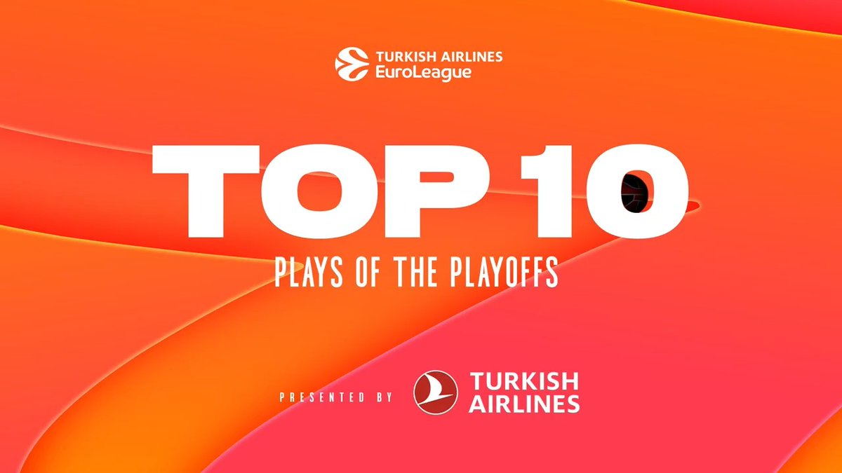 So much drama, so much quality 🤯 Check out the Top 10 Plays of the Playoffs 🔥 'Top Plays of the Playoffs' I Turkish Airlines