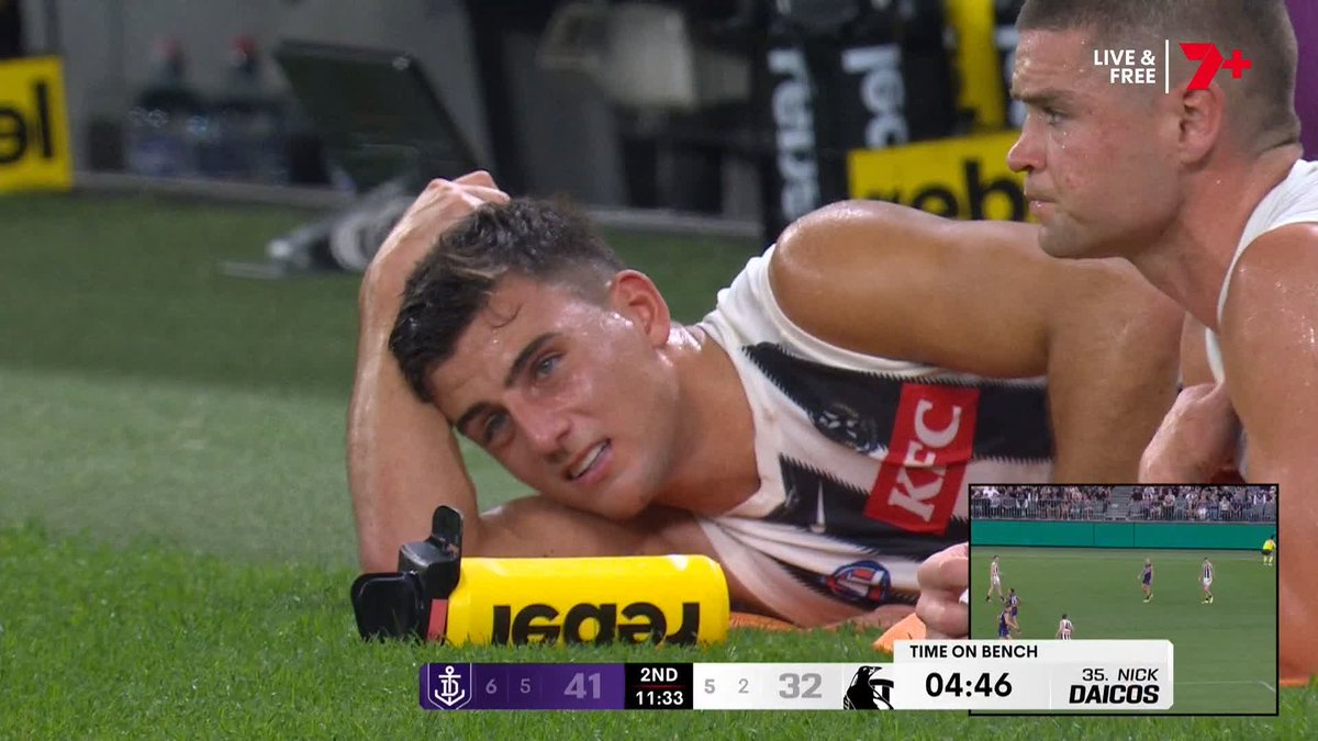 "He might be carrying something." Ryan Daniels on Nick Daicos | #AFLFreoPies