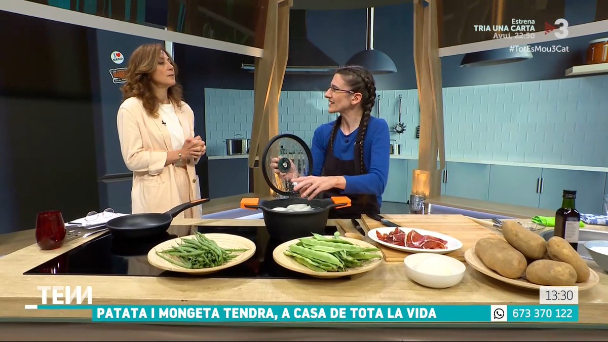 🔴 "Mongeta tendra i patata, el plat nacional de Catalunya", Maria Nicolau (Maria Nicolau) I tu, com la fas? #TotEsMou3Cat ▶