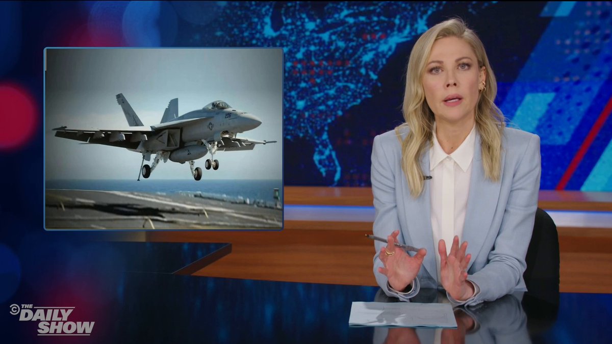 Not to be all DOGE about it, but we could probably save money if we stopped dropping fighter jets into the Red Sea